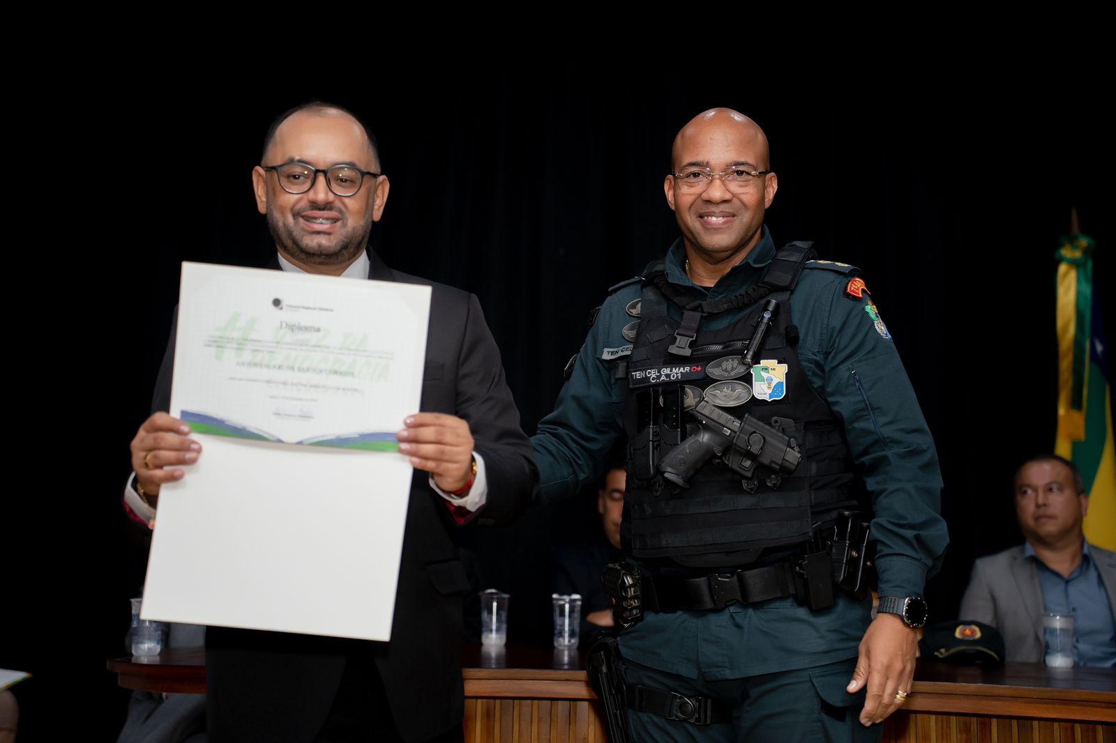 Carlos de Zezé de Avelino é diplomado em Lagarto