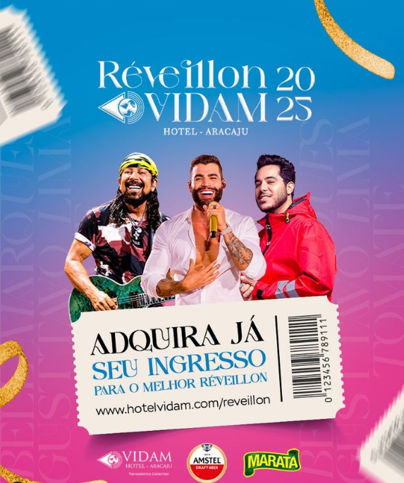 Garanta seu ingresso para o Réveillon VIDAM 2025
