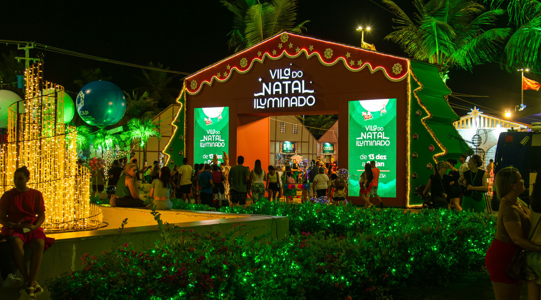 Confira programação cultural da terça e quarta na Vila do Natal Iluminado