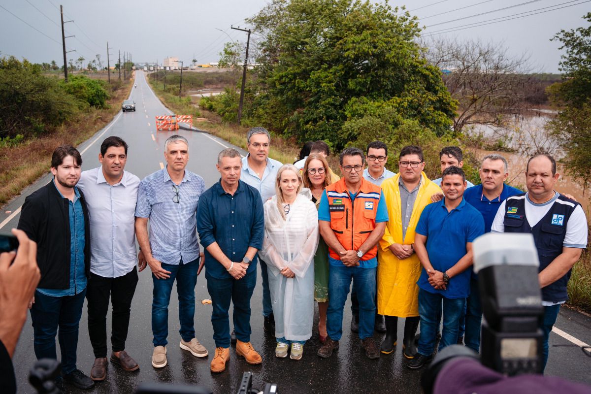 Prefeito Sérgio e governador Fábio Mitidieri iniciam ações de emergência para enfrentamento das chuvas em Lagarto