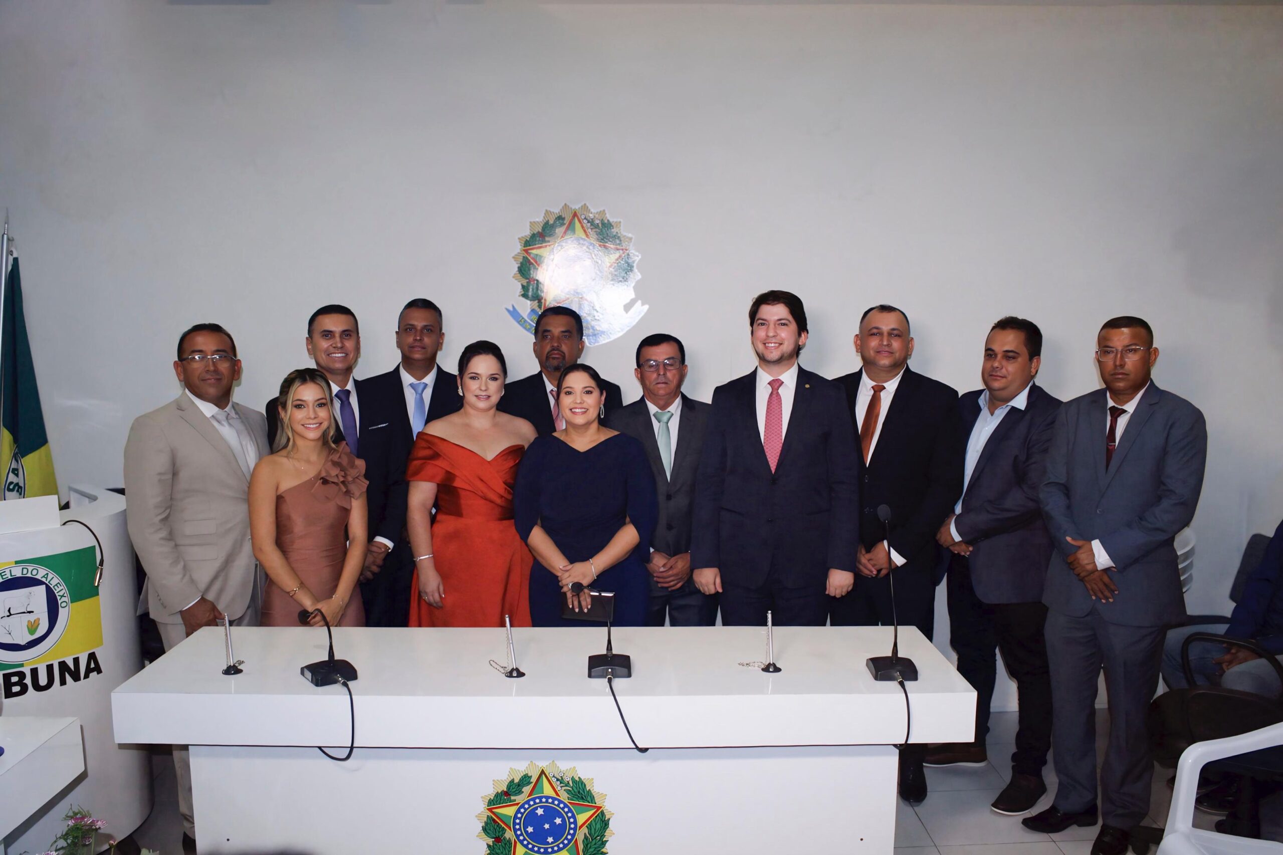 Cleane de Everton e Rogério Barbosa são empossados em São Miguel do Aleixo