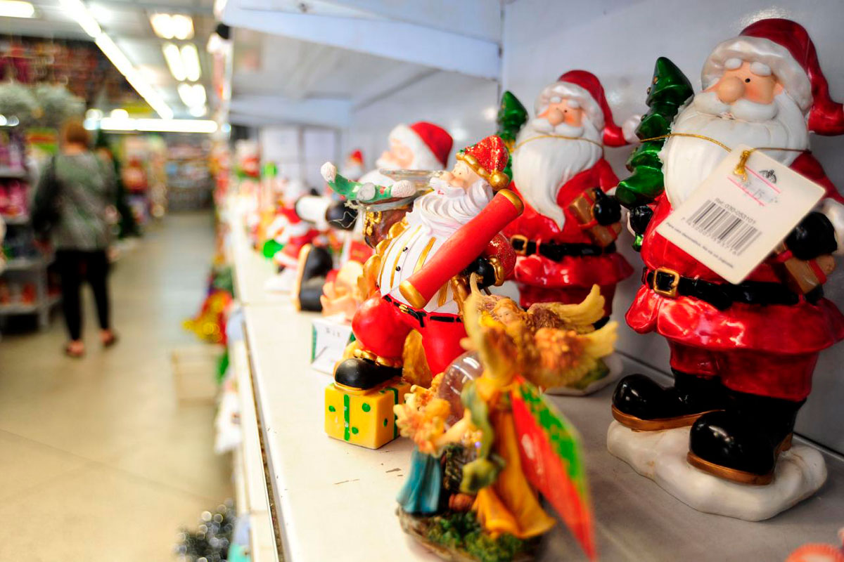 Movimento do comércio na semana do Natal tem queda de 3,9%