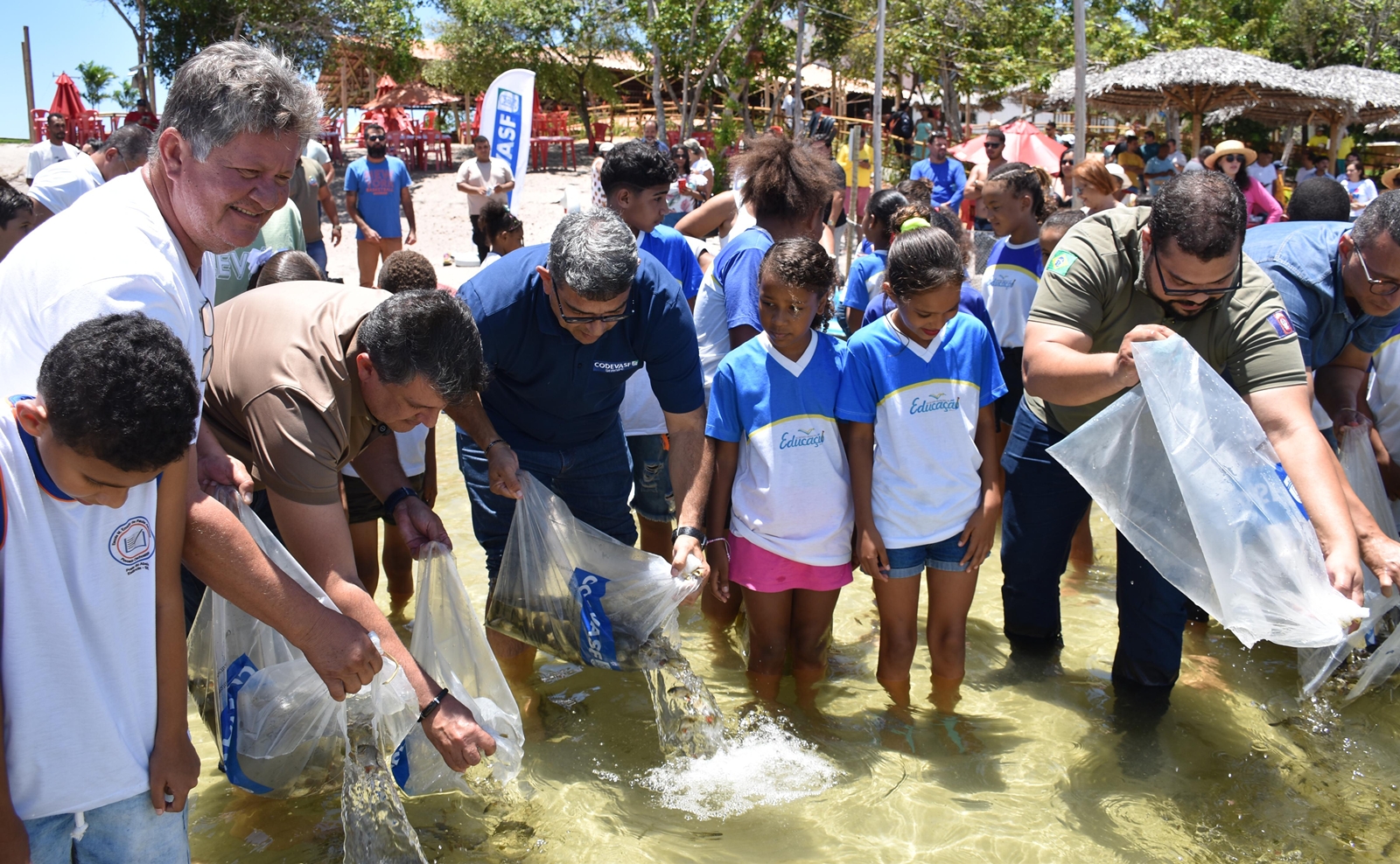 Peixamentos contribuem para desenvolvimento da Lagoa dos Tambaquis