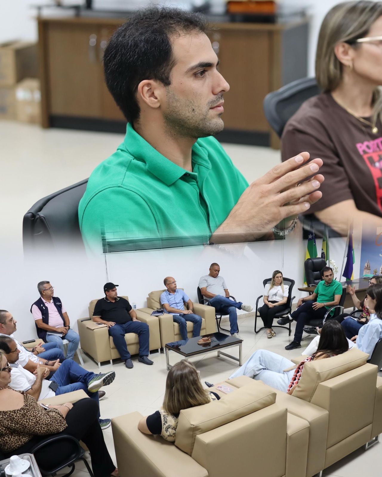 Capela: Prefeito Júnior Tourinho reúne secretários para avaliação da Gestão