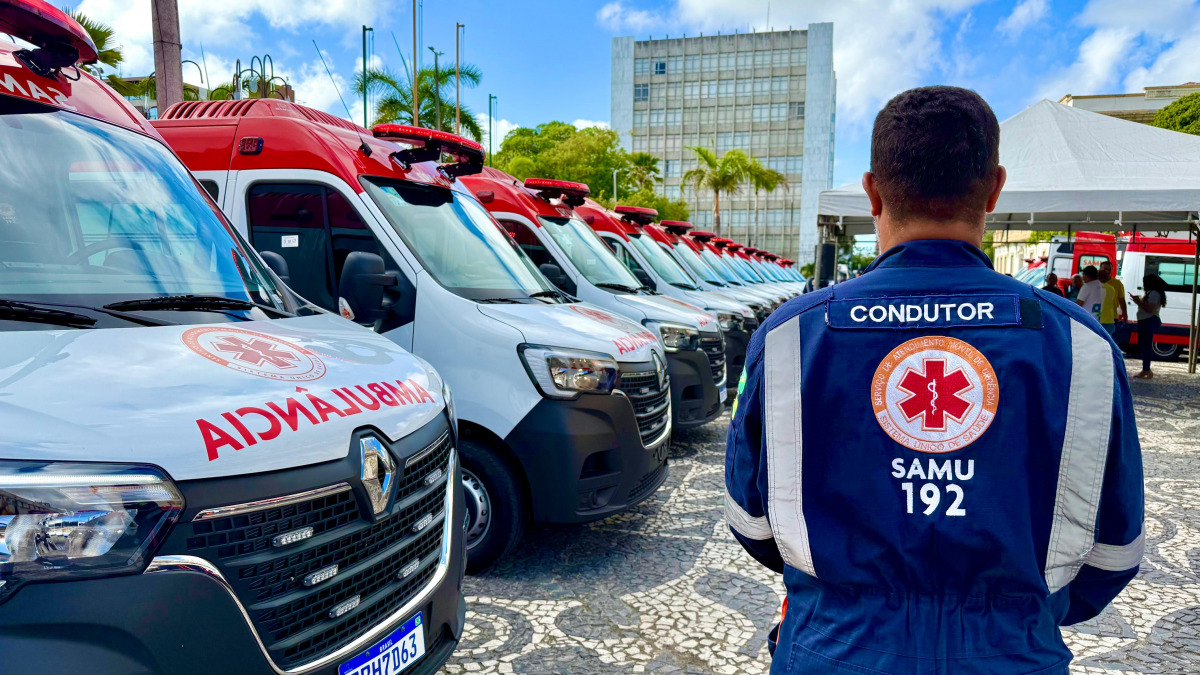 Lagarto recebe nova ambulância do Samu 192 e avança na qualidade do atendimento de urgência e emergência