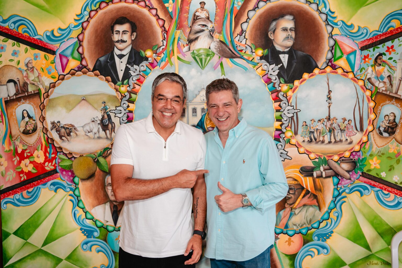 Sérgio Reis recebe Rogério Carvalho e fortalece parcerias para o desenvolvimento de Lagarto