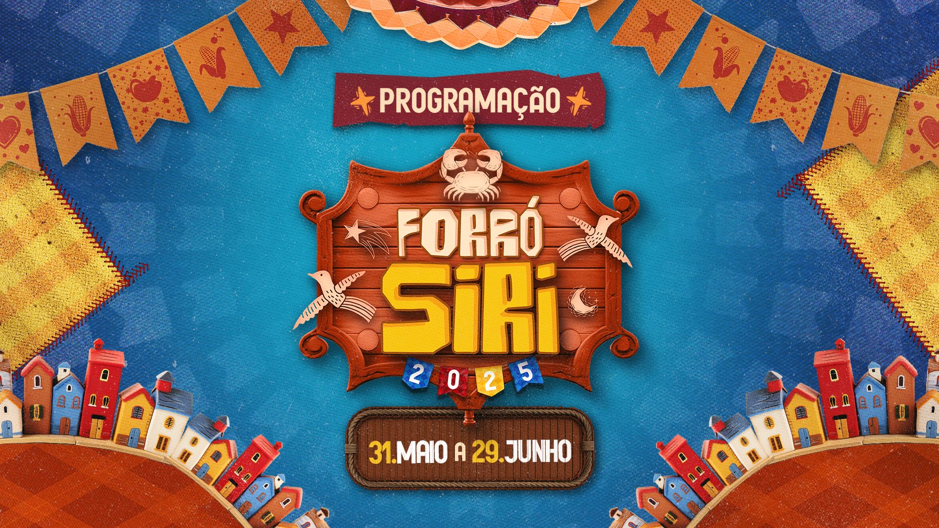 Confira a programação oficial do Forró Siri 2025 em Socorro