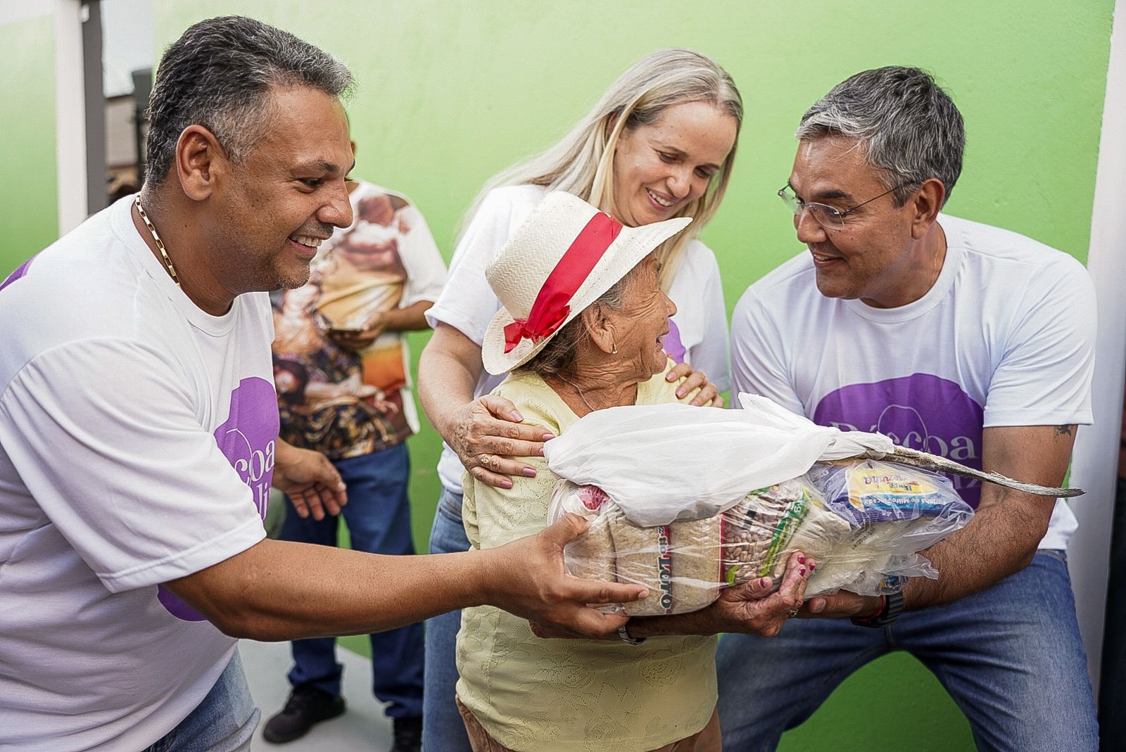 Deputado Ibrain destaca parceria com Instituto Valmir Monteiro em encerramento da ação “Páscoa Mais Feliz” em Lagarto