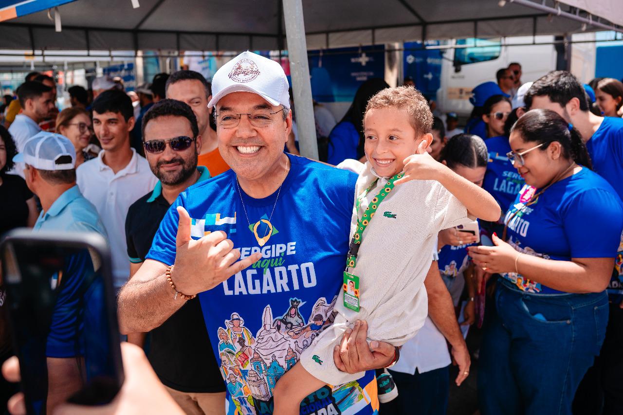 Lagarto: Sete em cada dez lagartenses aprovam a gestão Sérgio Reis