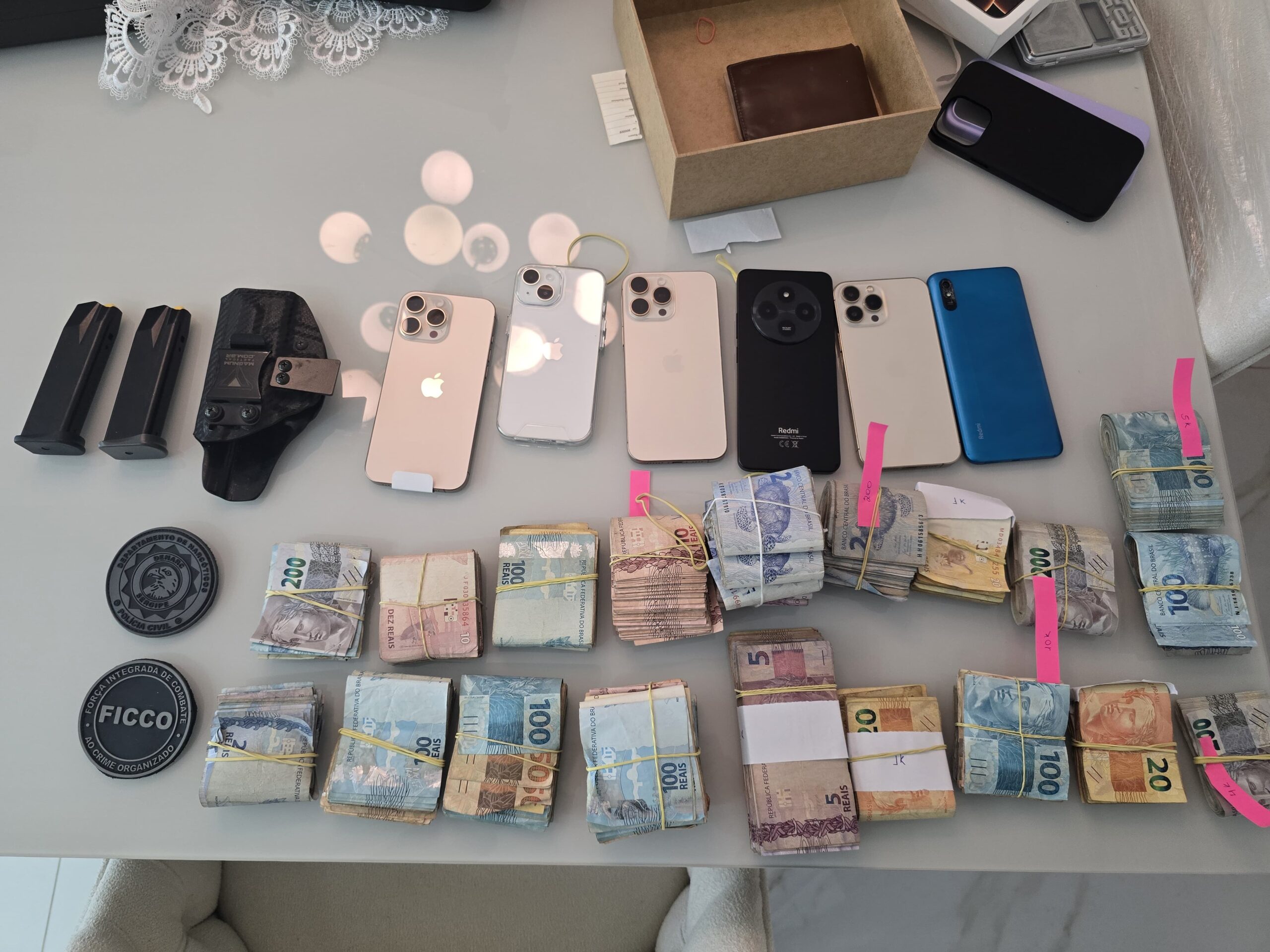 Ficco/SE desarticula esquema de tráfico de drogas e lavagem de dinheiro em Itabaiana