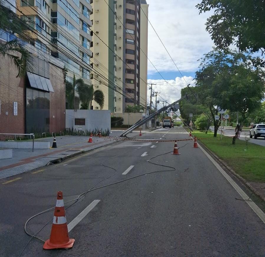 Aracaju, Itabaiana e Lagarto lideram o ranking de ocorrências de colisões em postes este ano