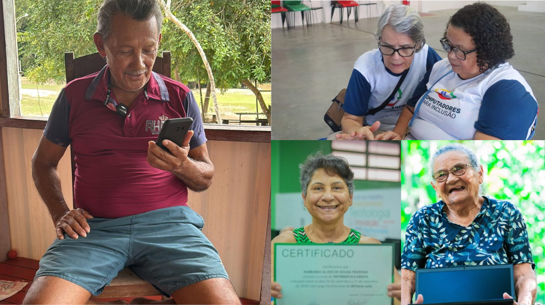 Cresce o número de pessoas idosas com acesso à internet, segundo IBGE