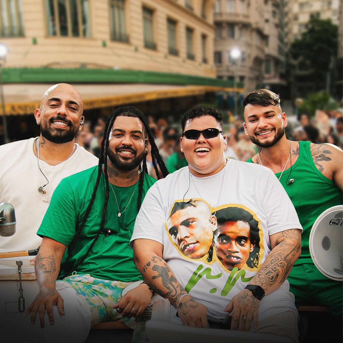 Sorriso Maroto, Menos é Mais e Dilsinho são atrações do Samba Brasil Aracaju