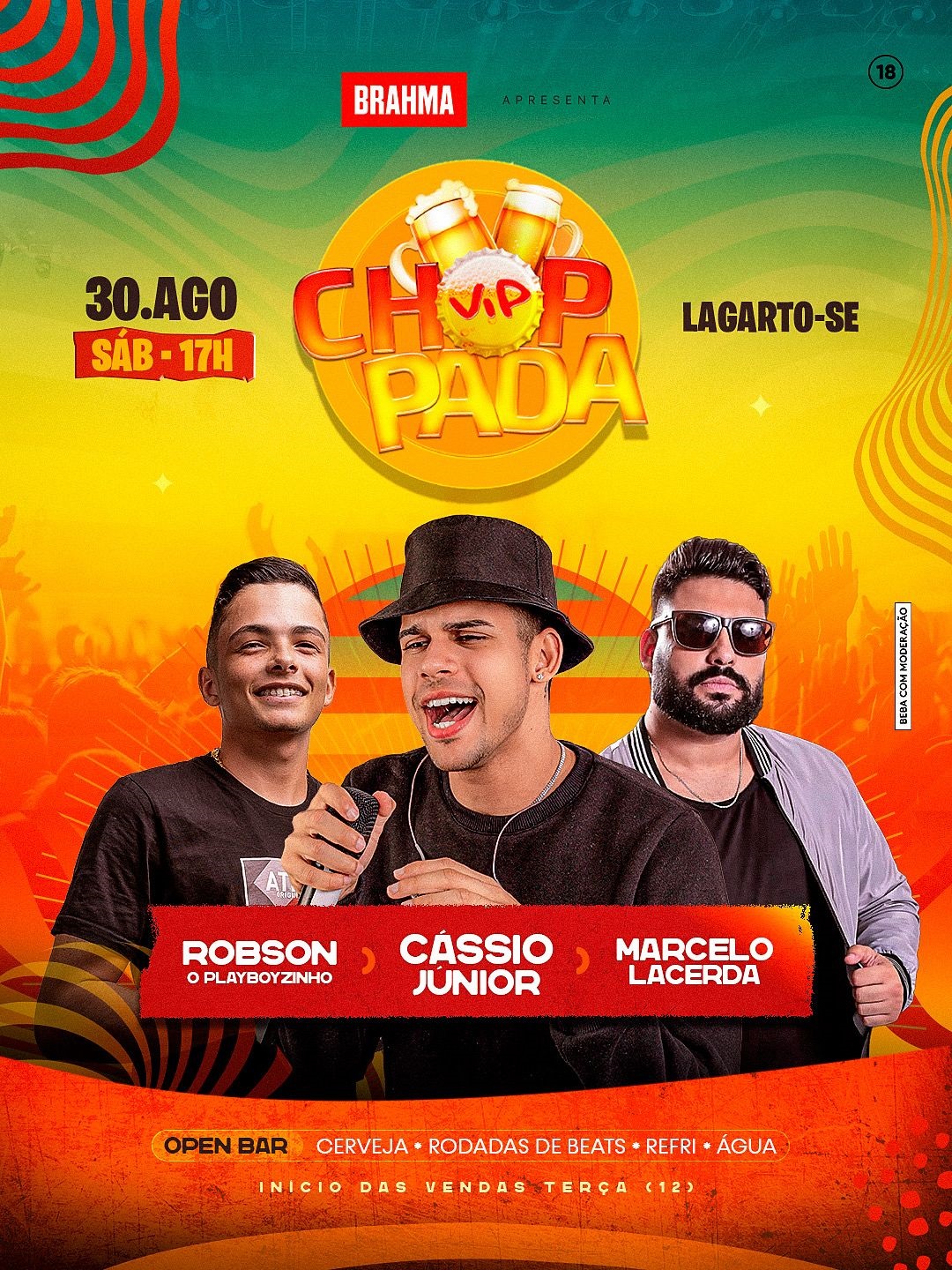 Choppada VIP 2025 será realizada neste sábado em Lagarto