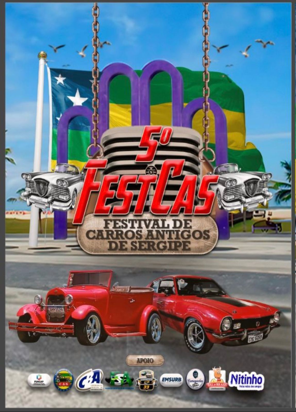 Aracaju recebe 5º FESTCAS – Festival de Carros Antigos de Sergipe