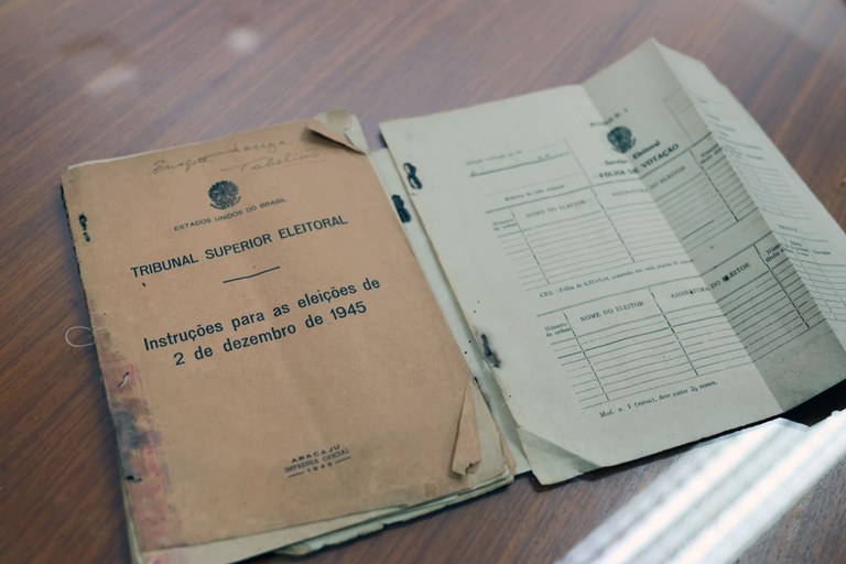 TRE-SE resgata acervo histórico do município de Siriri com registros de 1905 a 1955