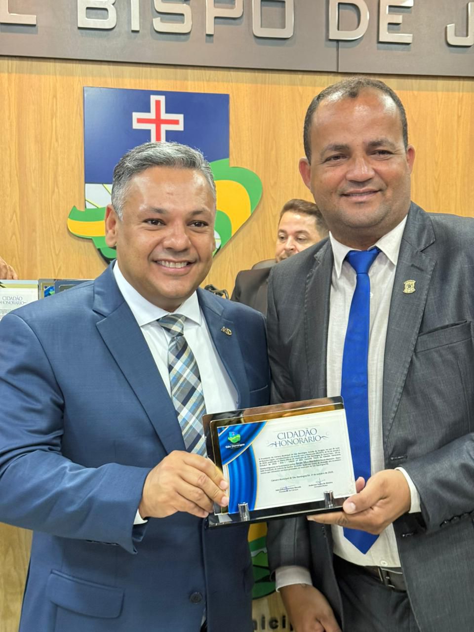 Deputado Ibrain de Valmir recebe Título de Cidadão de São Domingos e reforça compromisso municipalista