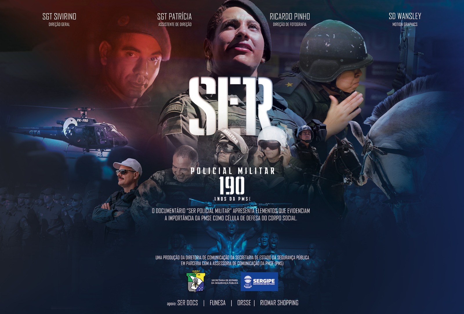 Documentário ‘Ser Policial Militar’ chega ao palco do Museu da Gente Sergipana