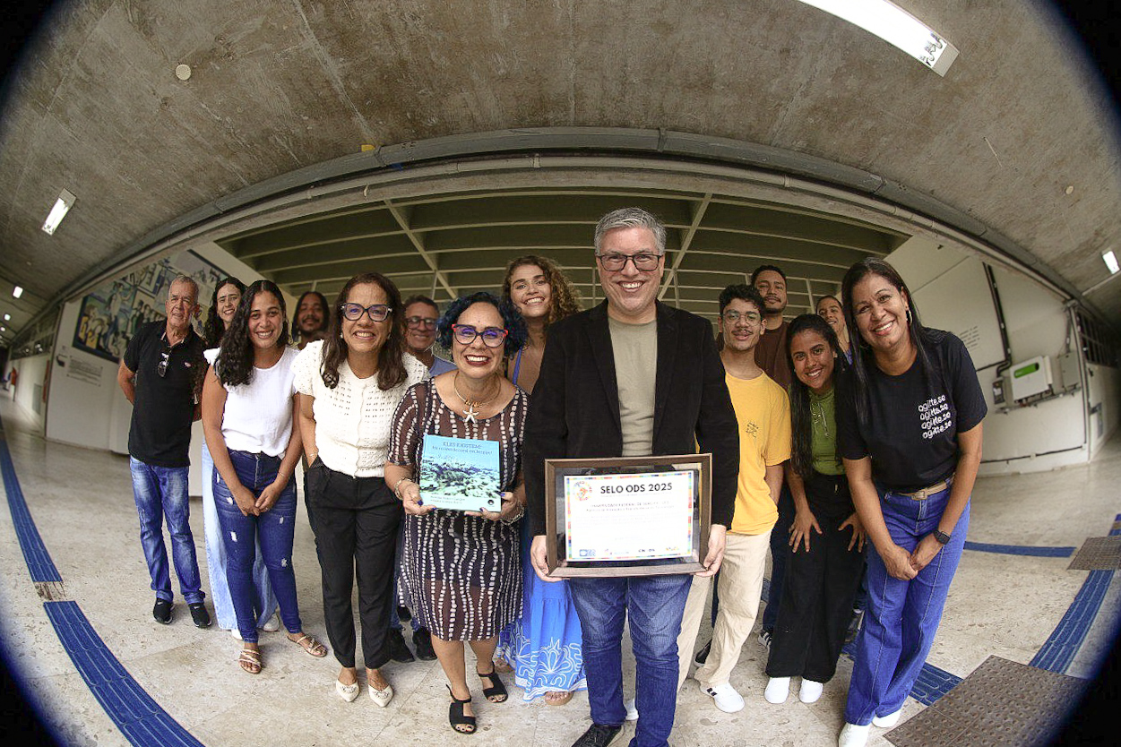 UFS é reconhecida com o Selo ODS Sergipe 2025 pelo Programa Pibiti