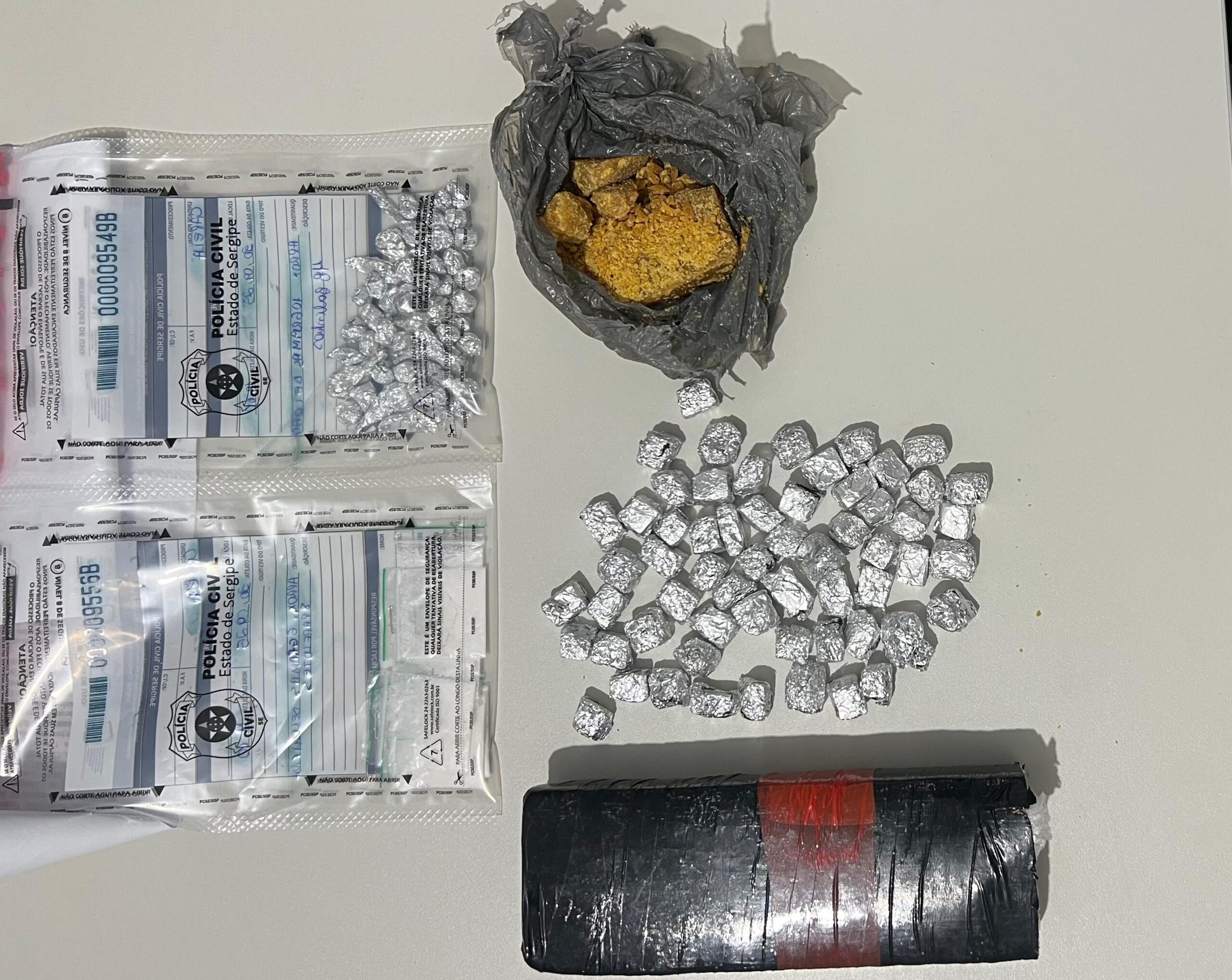 PC desarticula grupo que atuava no tráfico de drogas em Capela, Muribeca e Malhada dos Bois