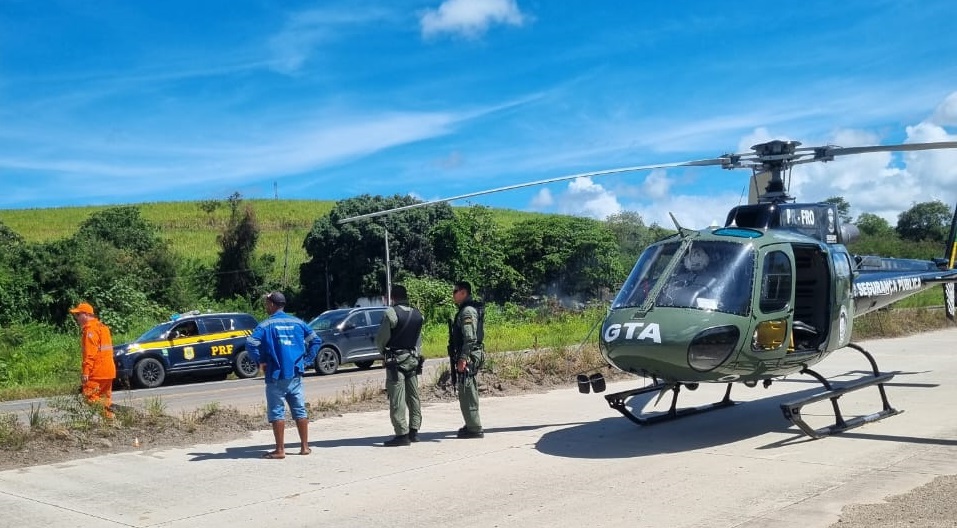 Casal morre e filha fica ferida após acidente na BR 101