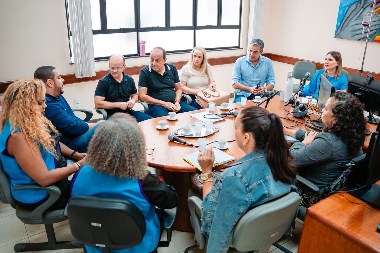 Prefeito Sérgio Reis participa de reunião para implantação do Projeto Aurora Sustentável