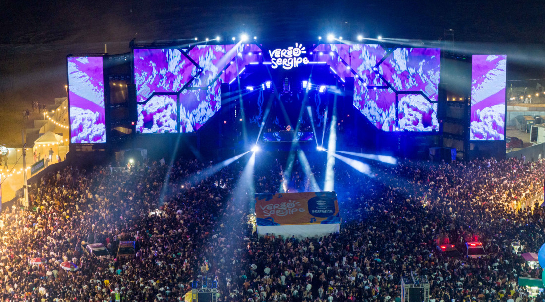 Abertura do Verão Sergipe 2026 registra média de público de 90 mil pessoas