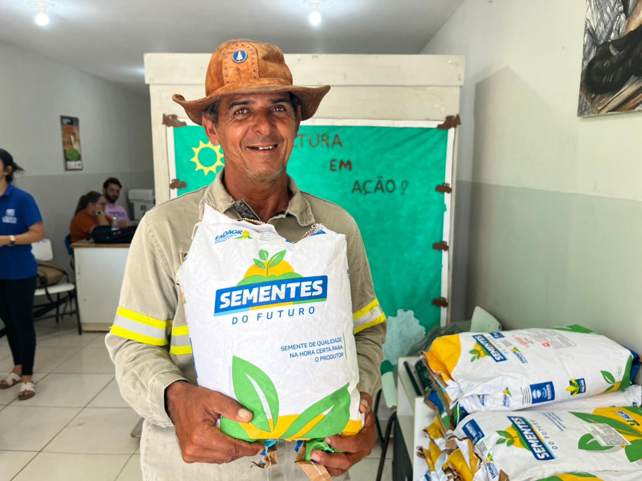 Lagarto inicia distribuição de sementes para fortalecer a agricultura familiar