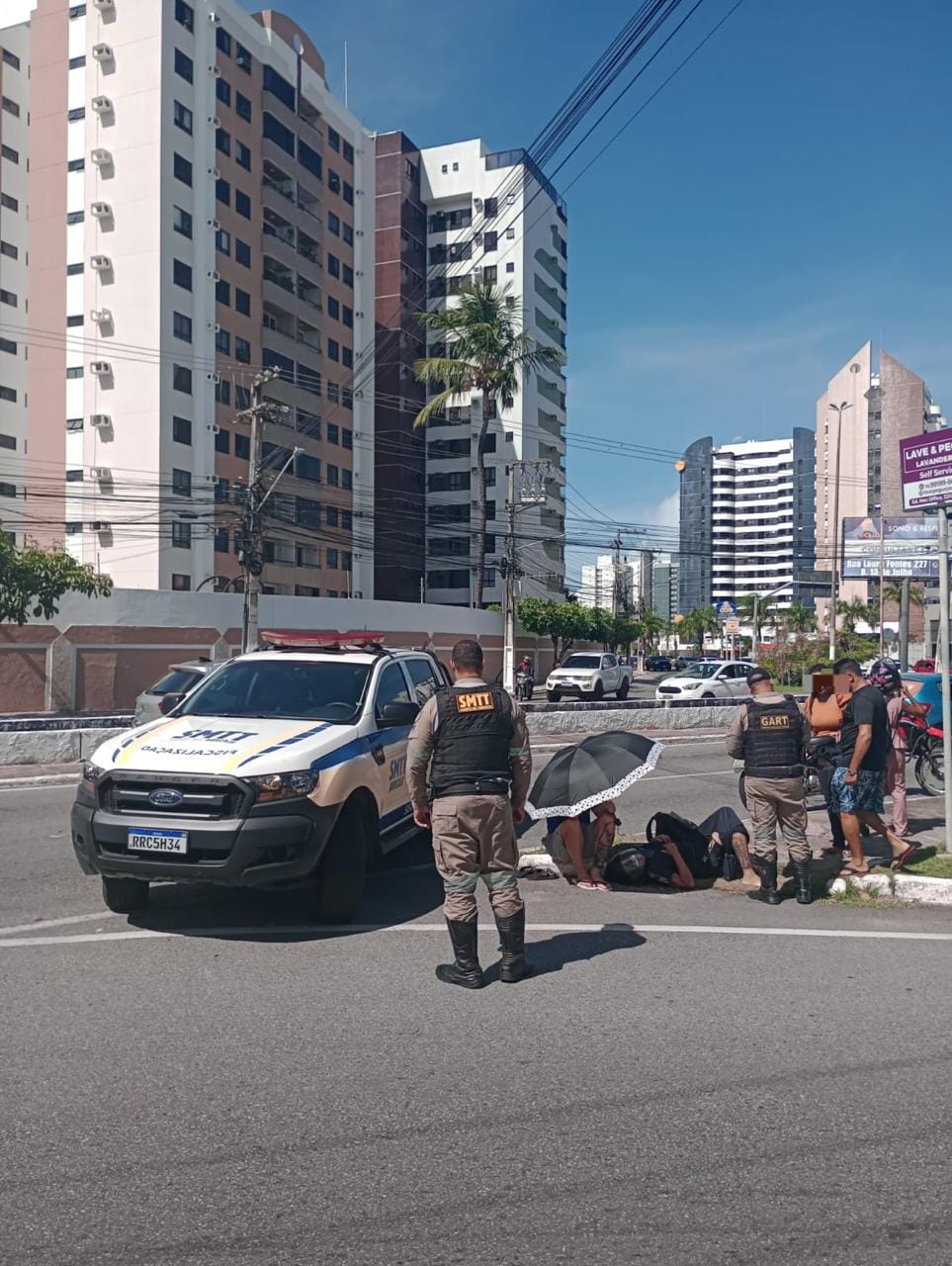 Aracaju contabiliza 476 ligações e 74 sinistros de trânsito na última semana