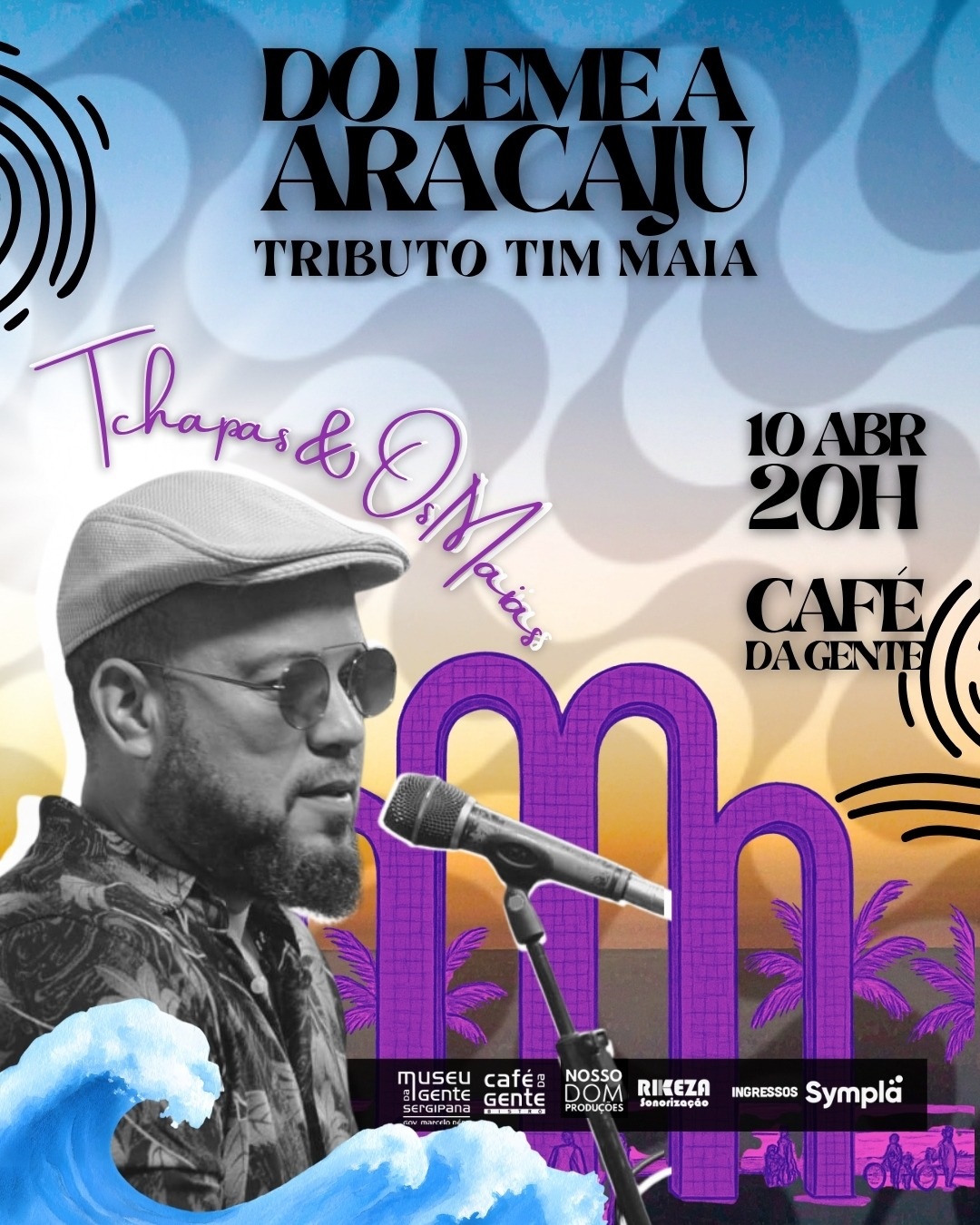 Tributo a Tim Maia ocupa o Café da Gente Sergipana em noite dedicada à música brasileira