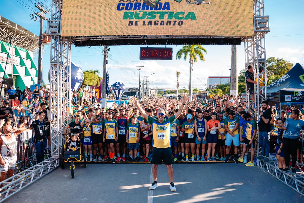 31ª Corrida Rústica reúne mais de 5 mil e marca aniversário de 146 anos de Lagarto
