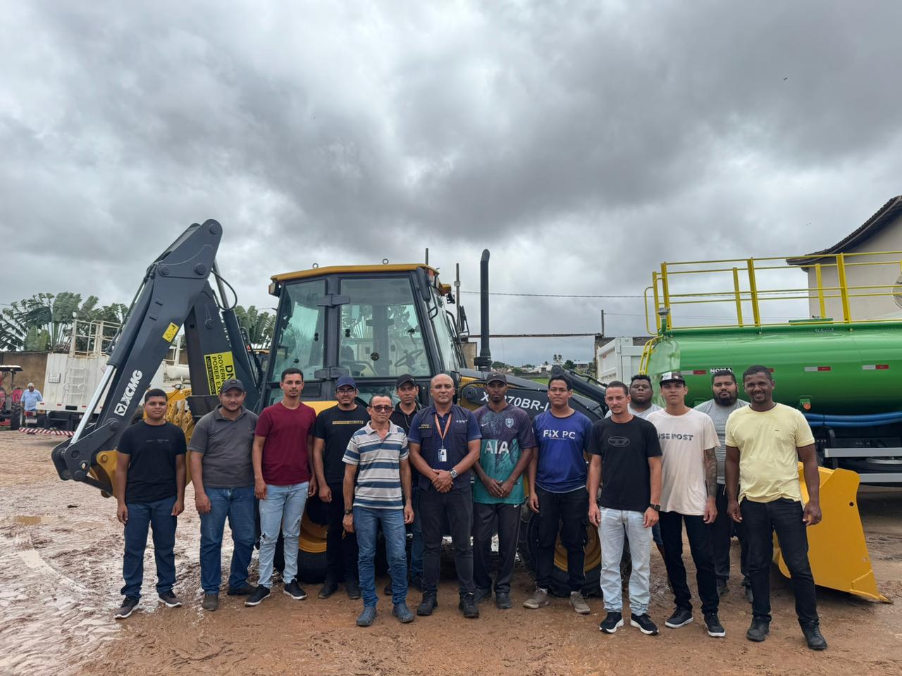 Prefeitura de Lagarto inicia novo curso de Operador de Retroescavadeira