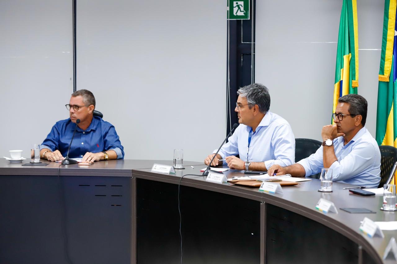 Prefeito Sérgio Reis se reúne com governador Fábio Mitidieri para tratar sobre investimentos