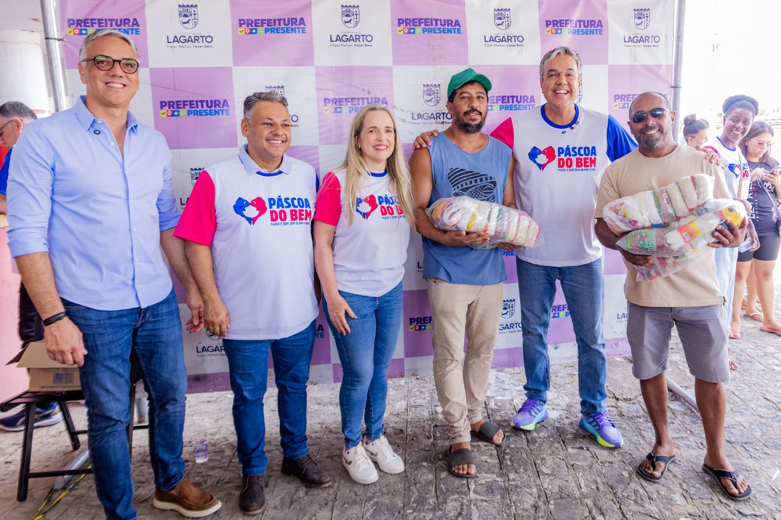 Ibrain de Valmir destaca ação da Prefeitura de Lagarto na Páscoa