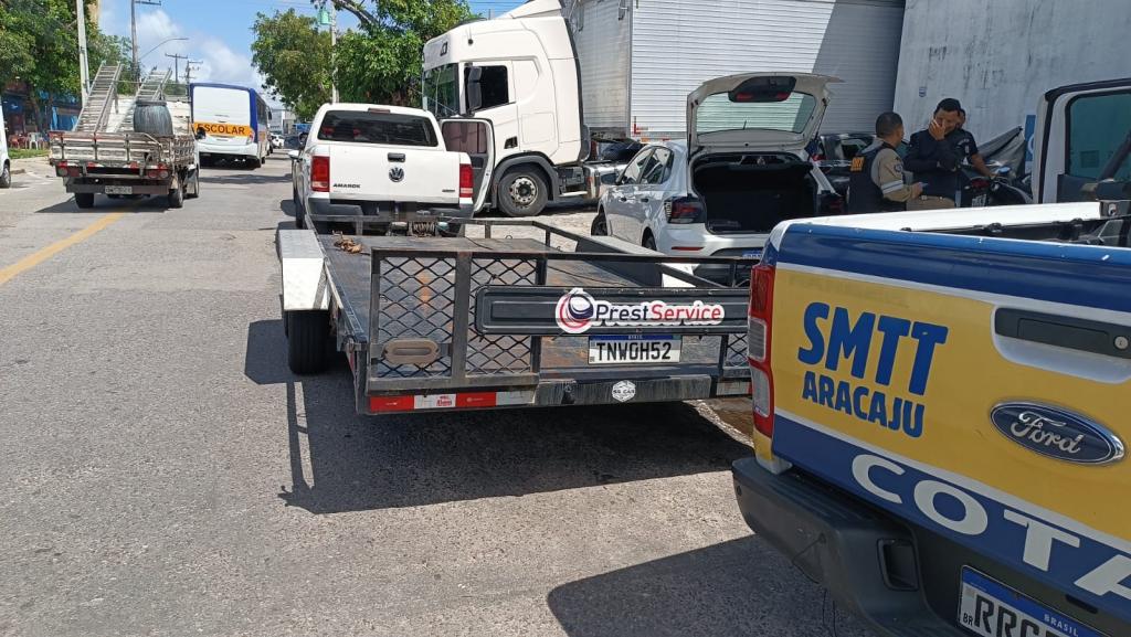 Aracaju registra 262 acidentes, 43 vitimas e 132  estacionamentos em frente a garagens no mês de abril