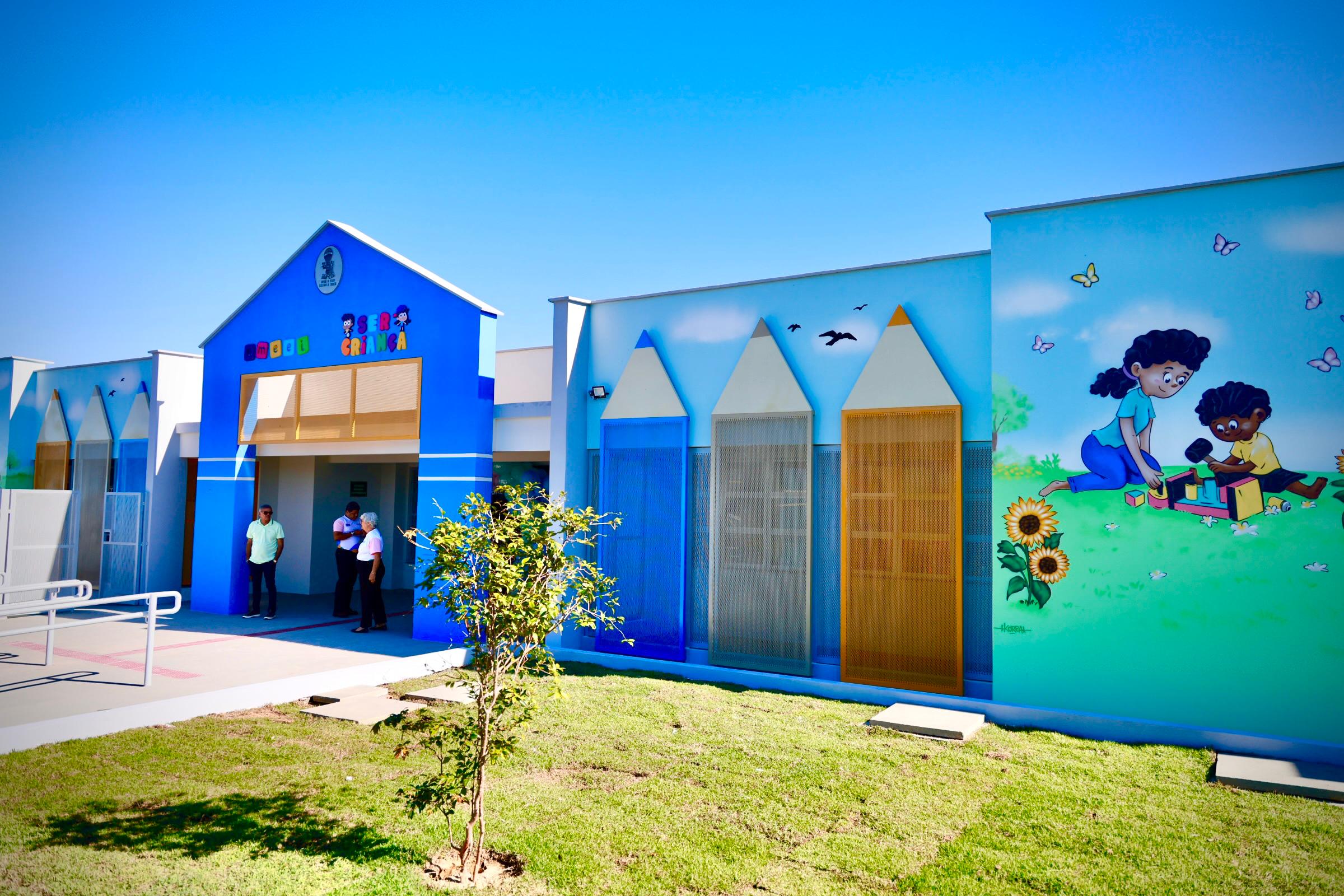Fábio Mitidieri inaugura primeira creche do Ameei em Lagarto e população aprova qualidade do novo equipamento